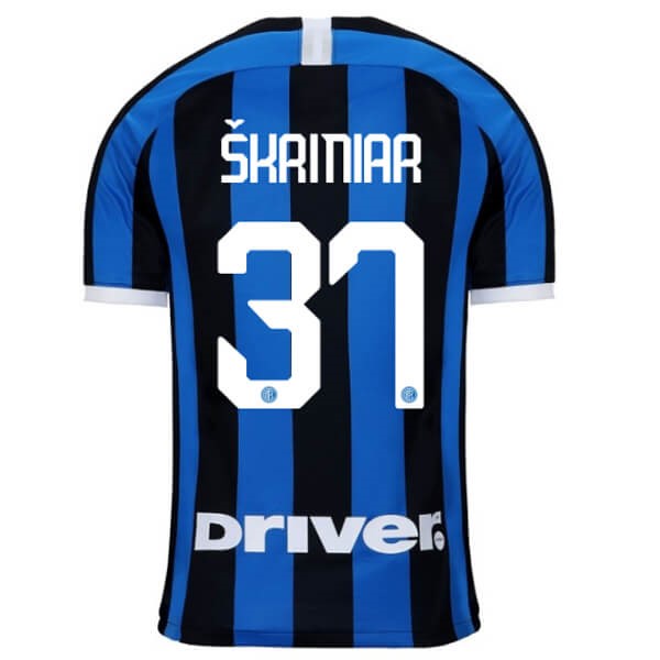 Replicas Camiseta Inter NO.37 Skriniar 1ª 2019/20 Azul